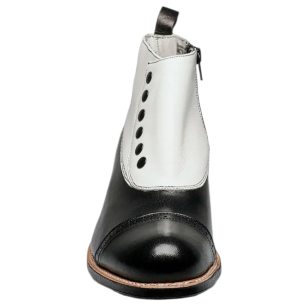 Stacy Adams Madison Spectator Spat Cap Toe Size 10.5 - Picture 5 of 11